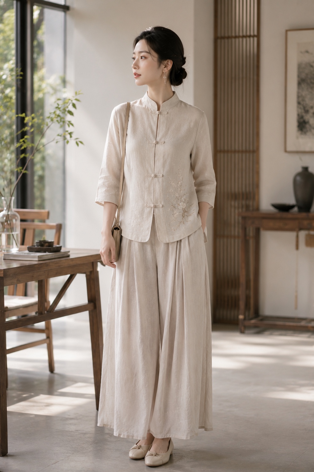 素麻闲裳